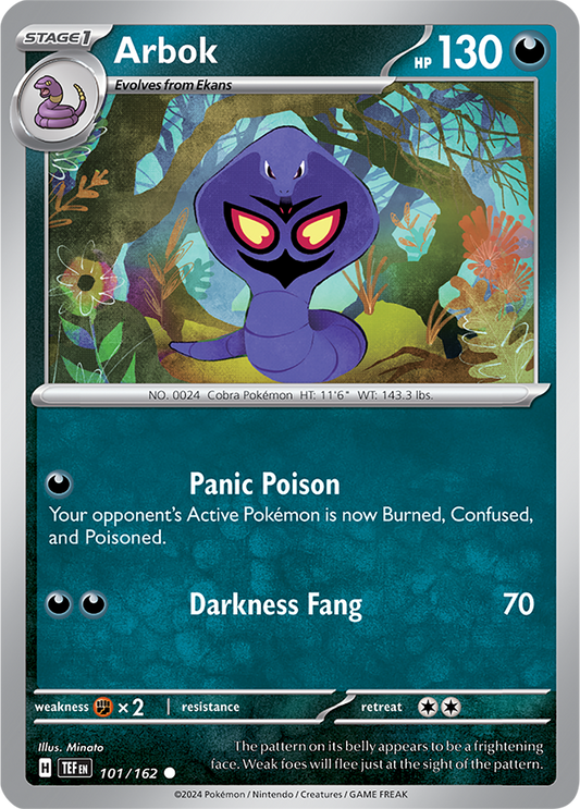 Temporal Forces - 101/162 - Arbok