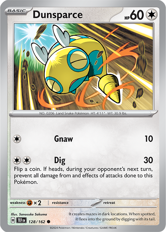 Temporal Forces - 128/162 - Dunsparce
