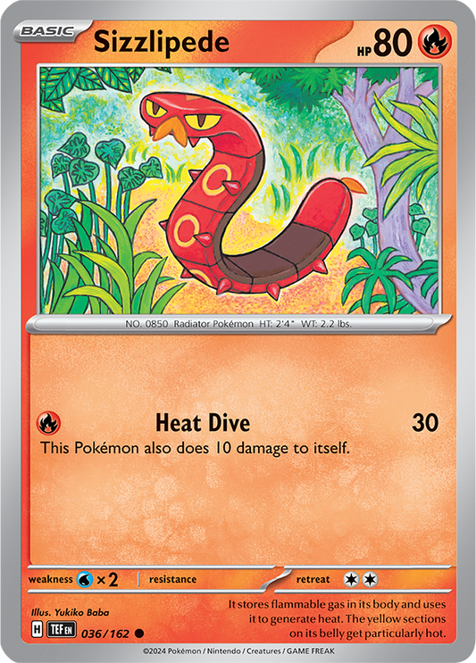 Temporal Forces - 036/162 - Sizzlipede