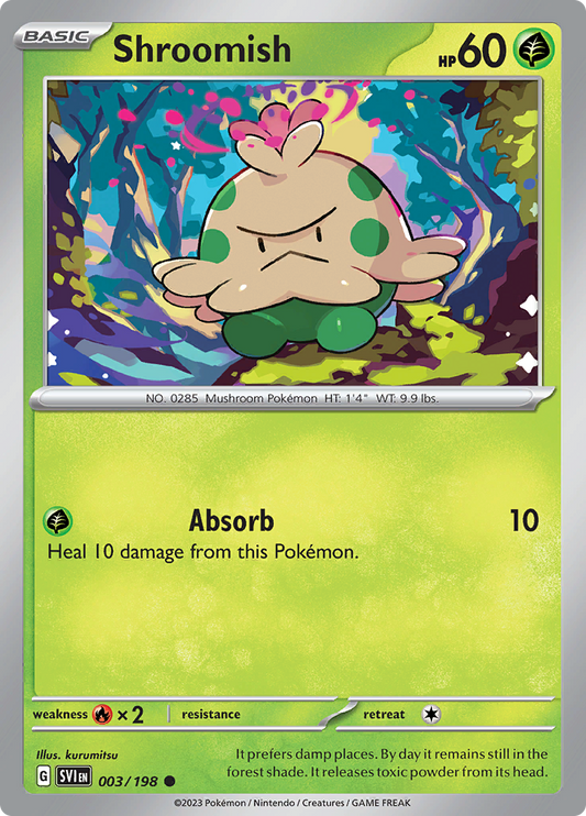 Scarlet & Violet - 003/198 - Shroomish