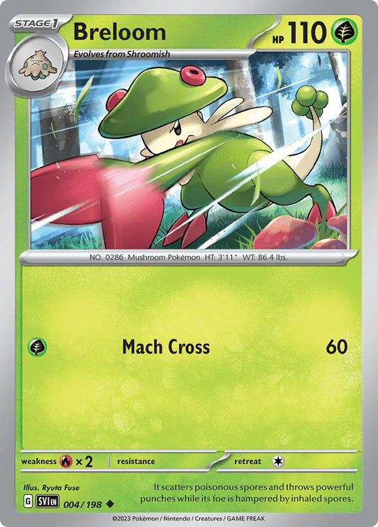 Scarlet & Violet - 004/198 - Breloom