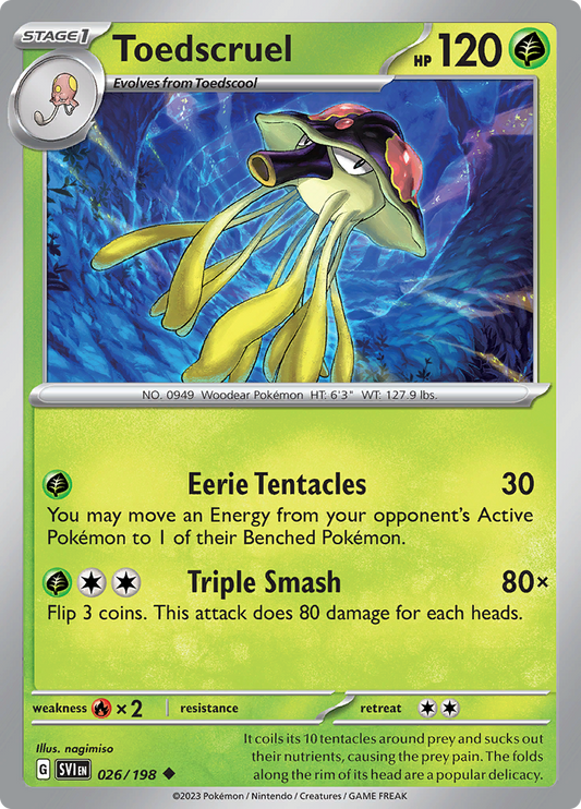 Scarlet & Violet - 026/198 - Toedscruel