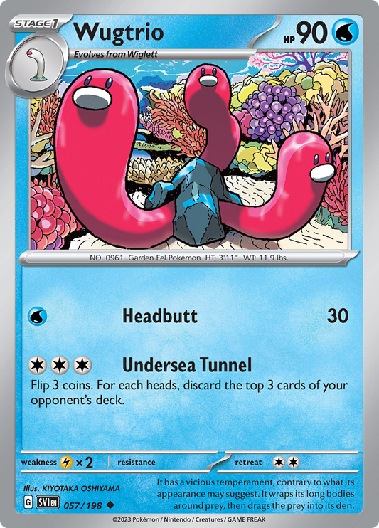 Scarlet & Violet - 057/198 - Wugtrio