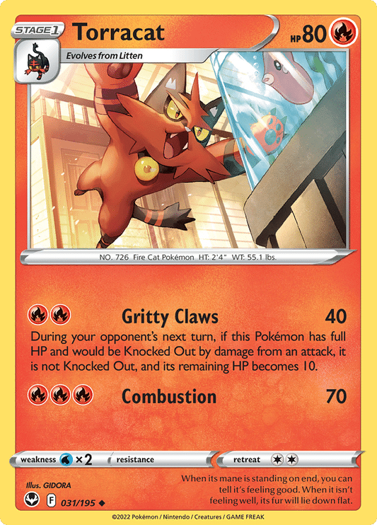 Silver Tempest - 031/195 - Torracat