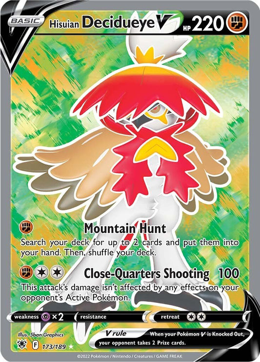 Astral Radiance - 173/189 - Hisuian Decidueye V
