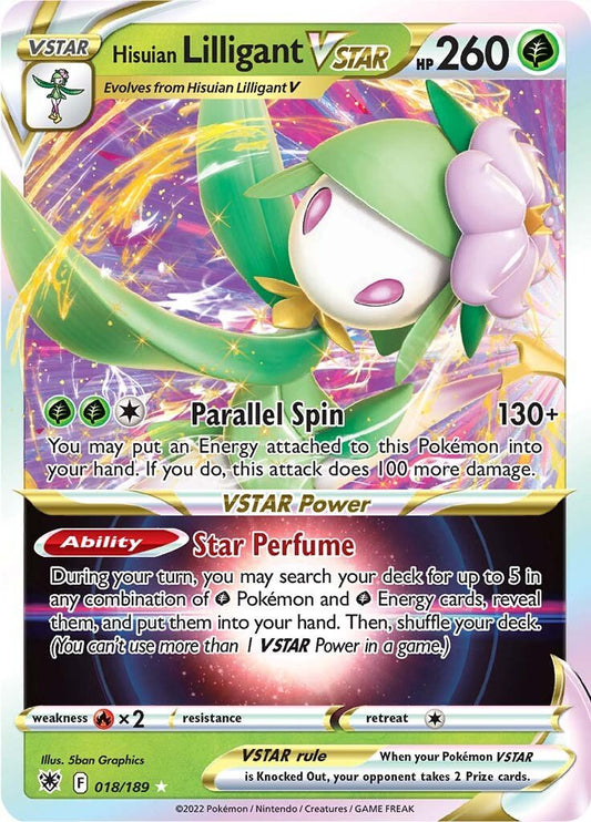 Astral Radiance - 018/189 - Hisuian Lilligant VSTAR