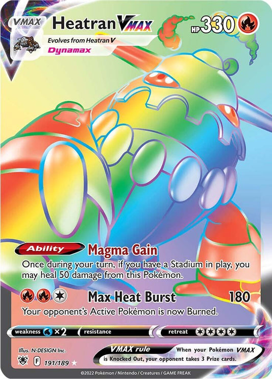 Astral Radiance - 191/189 - Heatran VMAX