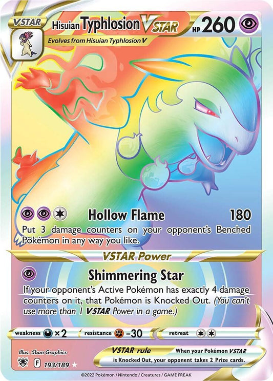 Astral Radiance - 193/189 - Hisuian Typhlosion VSTAR