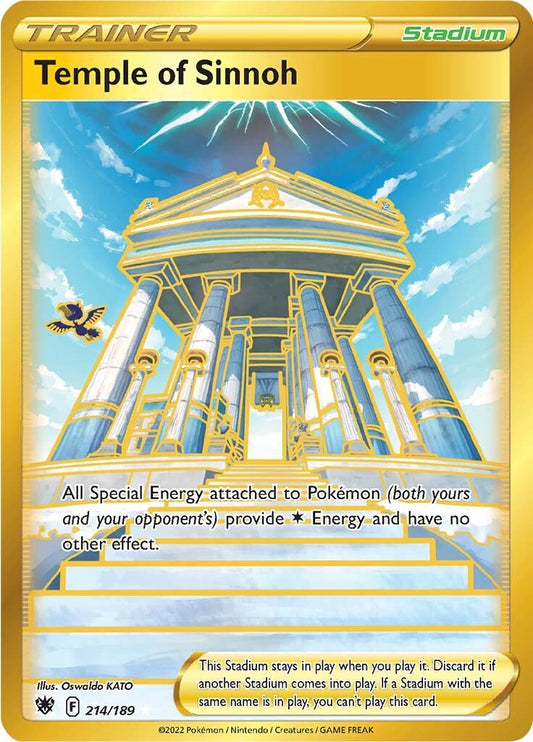 Astral Radiance - 214/189 - Temple of Sinnoh (złota)