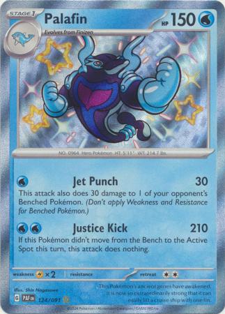 Karta Pokémon - Paldean Fates - 124/091 - Palafin
