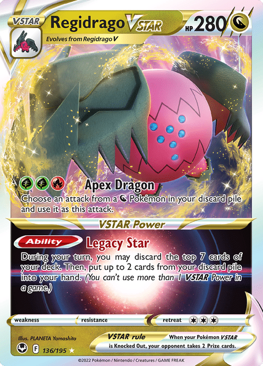 Silver Tempest - 136/195 - Regidrago VSTAR