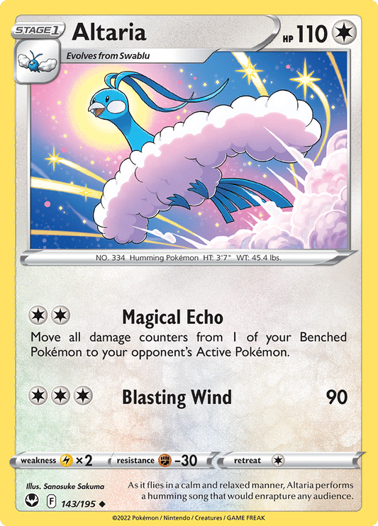 Silver Tempest - 143/195 - Altaria