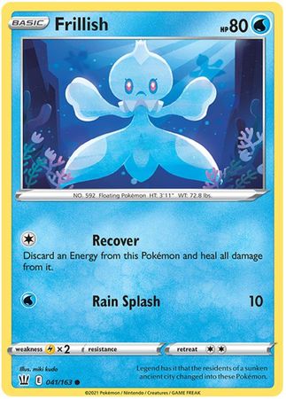 Battle Styles - 041/163 - Frillish