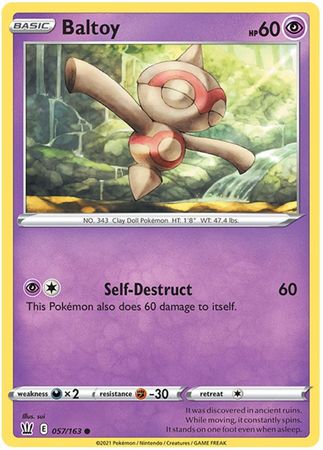 Battle Styles - 057/163 - Baltoy