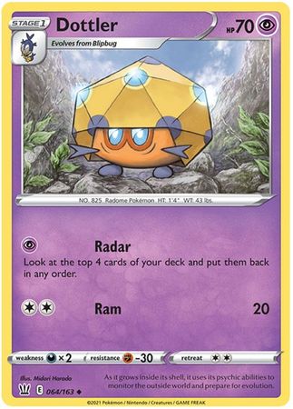 Battle Styles - 064/163 - Dottler