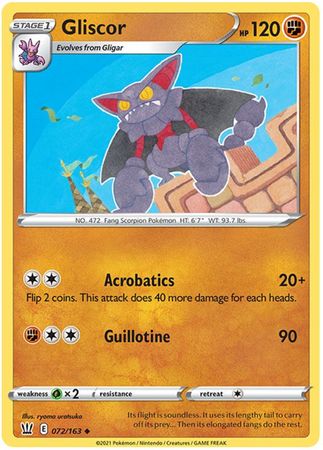 Battle Styles - 072/163 - Gliscor