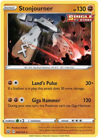 Battle Styles - 084/163 - Stonjourner
