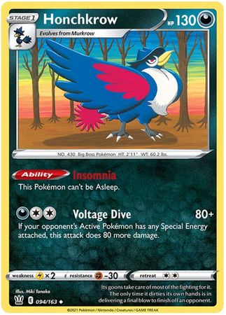 Battle Styles - 094/163 - Honchkrow