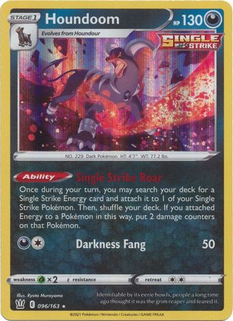 Battle Styles - 096/163 - Houndoom (Holo)