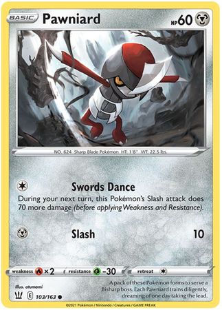 Battle Styles - 103/163 - Pawniard