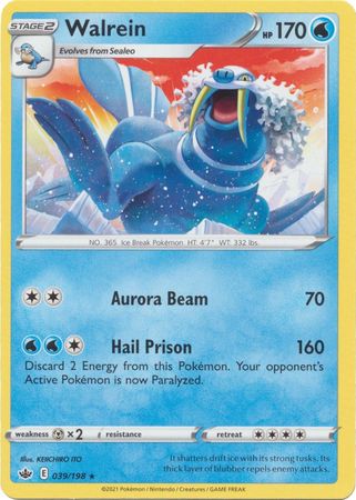 Chilling Reign - 039/198 - Walrein