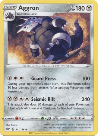 Chilling Reign - 111/198 - Aggron