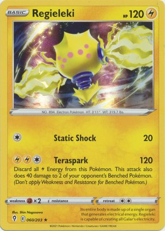 Evolving Skies - 060/203 - Regieleki (Holo)