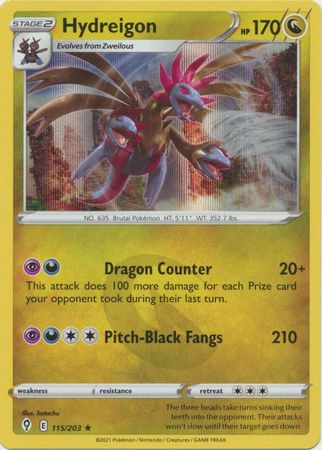 Evolving Skies - 115/203 - Hydreigon (Holo)