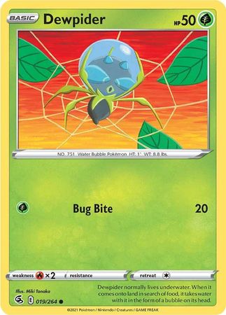 Fusion Strike - 019/264 - Dewpider
