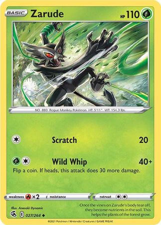 Fusion Strike - 027/264 - Zarude