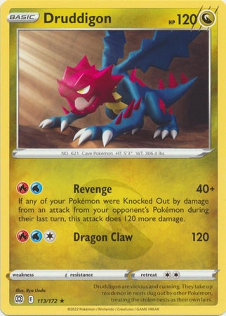 Brilliant Stars - 113/172 - Druddigon