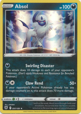 Astral Radiance - 097/189 - Absol (Holo)