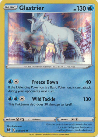 Lost Origin - 051/196 - Glastrier (Holo)