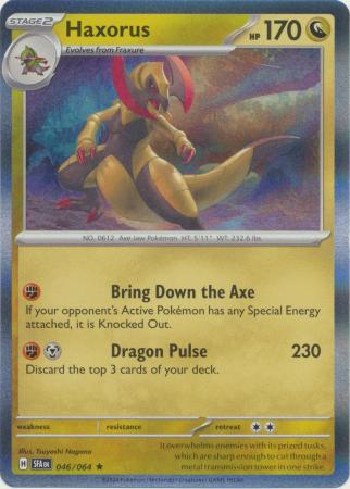 Shrouded Fable - 046/064 - Haxorus (Holo)