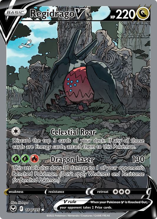 Silver Tempest - 184/195 - Regidrago V
