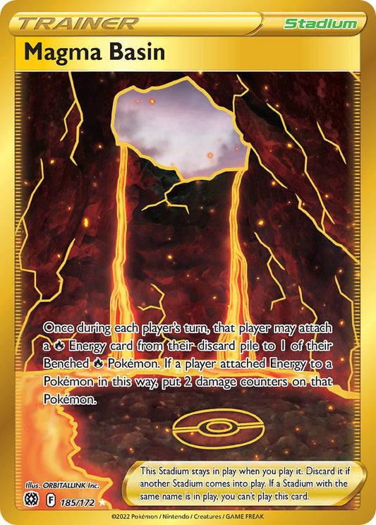 Brilliant Stars - 185/172 - Magma Basin (złota)