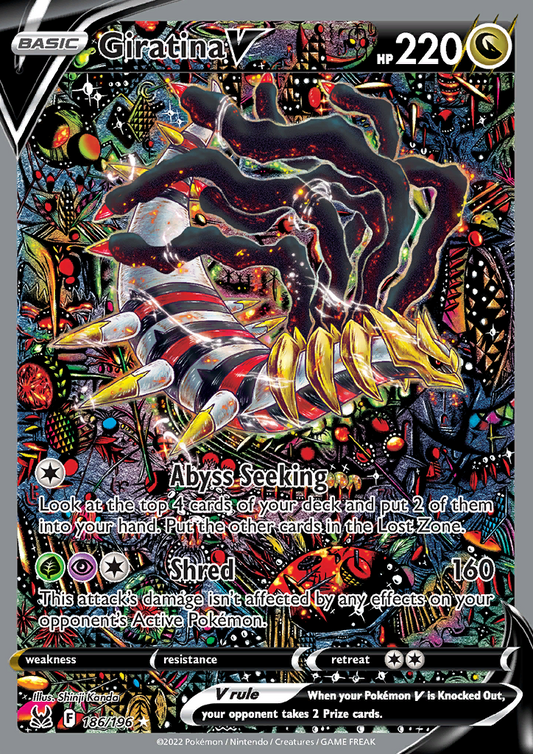 Lost Origin - 186/196 - Giratina V