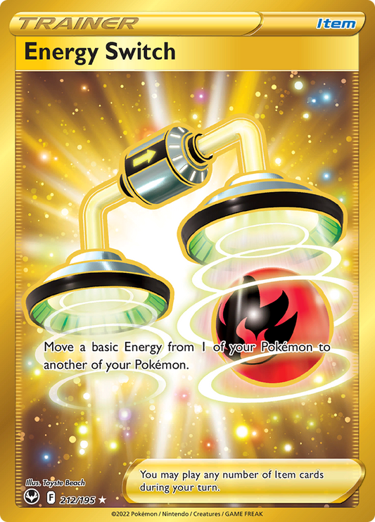 Silver Tempest - 212/195 - Energy Switch (złota)