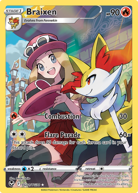 Silver Tempest - TG01/TG30 - Braixen
