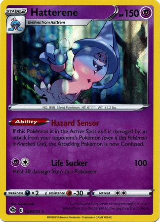 Champion's Path - 020/073 - Hatterene (Holo)