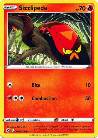 Champion's Path - 009/073 - Sizzlipede