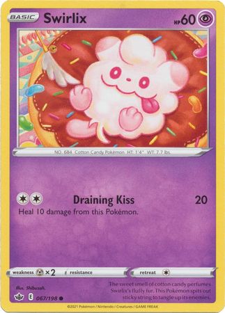 Chilling Reign - 067/198 - Swirlix