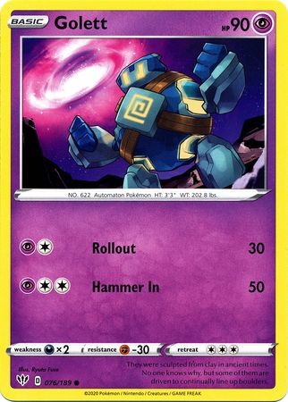 Darkness Ablaze - 076/189 - Golett