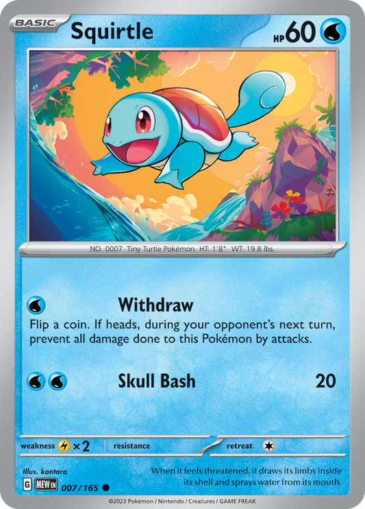 151 - 007/165 - Squirtle