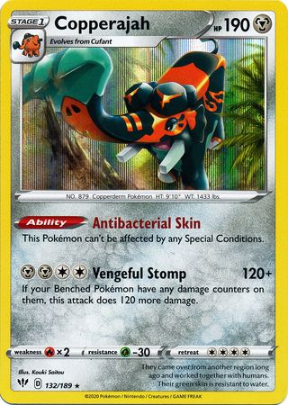 Darkness Ablaze - 132/189 - Copperajah (Holo)