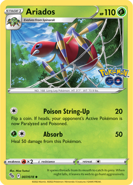 Pokémon GO - 007/078 - Ariados