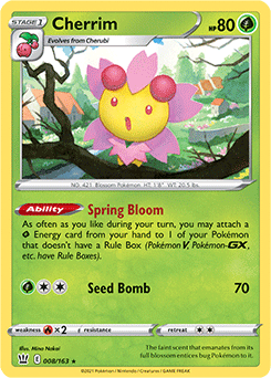 Battle Styles - 008/163 - Cherrim (Holo)