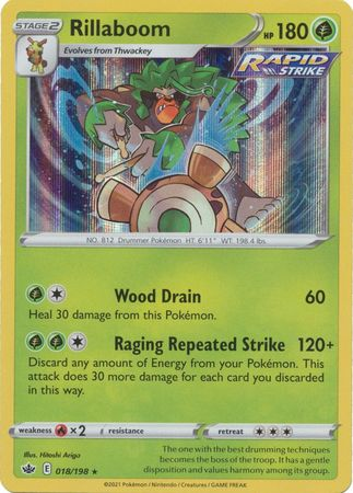 Chilling Reign - 018/198 - Rillaboom (Holo)