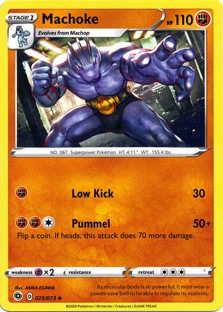 Champion's Path - 025/073 - Machoke