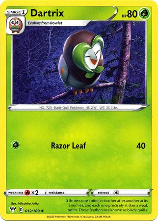 Darkness Ablaze - 012/189 - Dartrix